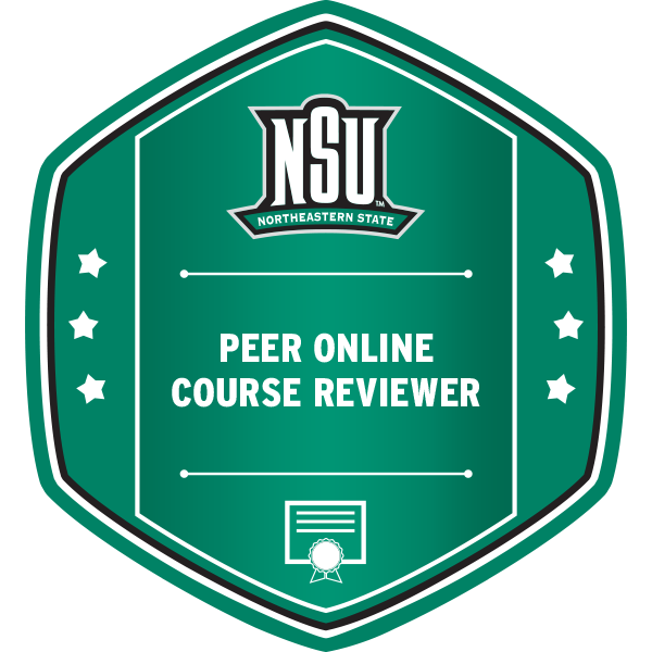 Peer Online Course Reviewer Badge