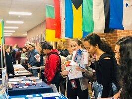Study Abroad Fair Students at Study Abroad Fairs