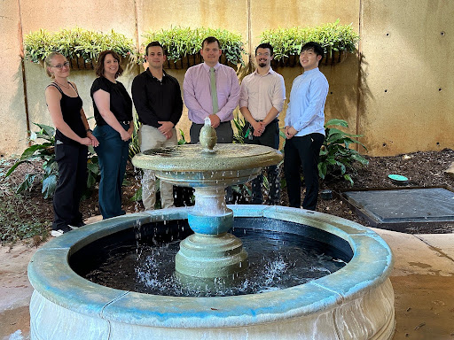  Rachel,Elena, Spencer, Garrett, Tyler, and Thien at the annual OK-INBRE conference.