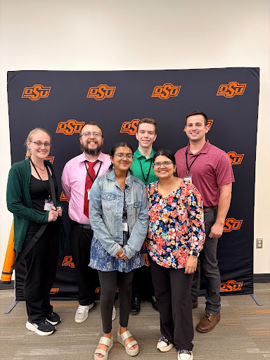 Students who performed summer research with Dr. Iyer attend the Joint meeting of TABERC, Heartland Physiologists Society, and Tulsa Chapter of Society for Neuroscience.
