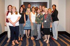 Dr. Bea Keller-Dupree with other national fellows Dr. Bea Keller-Dupree with other national fellows