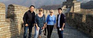 Great Wall China Anton Keller with CIBT reps March 2018 Great Wall China AntonKeller with CIBT reps March 2018
