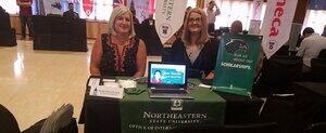 Stephanie Goad and Jami Wright attended recent recruitment fairs in India.