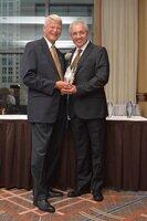 r. Mark Colip, President of the Illinois College of Optometry presents Dr. Castillo with the 2019 ICO Distinguished Service Award r. Mark Colip, President of the Illinois College of Optometry presents Dr. Castillo with the 2019 ICO Distinguished Service Award