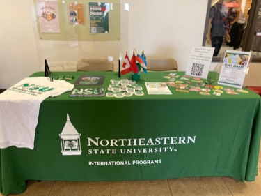 Recruitment Table at Oklahoma City Community College