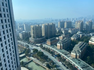 Window View of Quarantine Hotel in Zhejiang Province