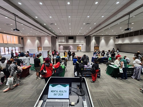 Mental Health Day event held in the UC Ballroom