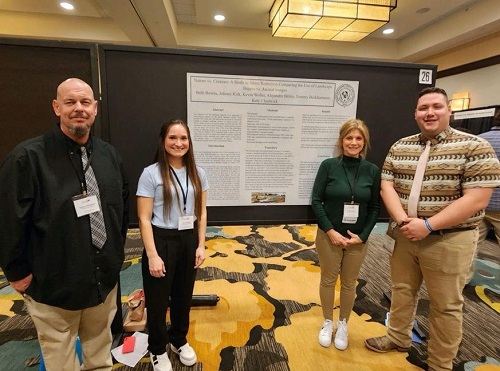 Students at SWPA conference