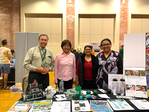 Drs. Janaki Iyer, Dulanjani Wijayasekara, Weihuan Zhao, and Eloy Chavez presented the different summer programs offered at NSU at the ‘Passport to Summer’ event held at Broken Arrow