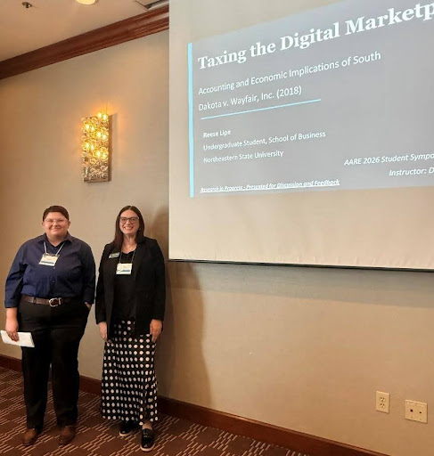 Reese Lipe and Dr. Megan Weinkauf Presenting 