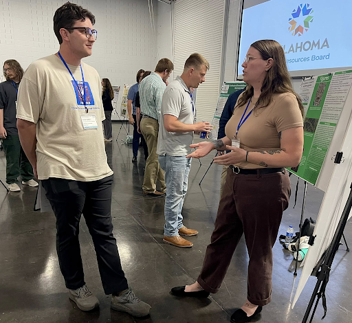 Dr. Elizabeth Waring's research students and their presentations  Rachel Jackson: Alum and Biochar Amended Poultry Litter to Reduce Bioavailable Phosphorus and E. Coli Transport from Agricultural Runoff  * Won 2nd place undergraduate research poster 