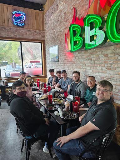 People from right to left: Lee Smith, Sheldon Shi, Wesley Kirk, Eric Thompson,  Dusty Cagle, Charles Danner, Mason Richards, Tyger Edward's, Mauricio Sierra