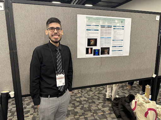 Optometry resident, Dr. Alexis Gonzalez Ramos