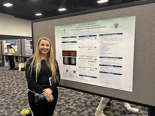 Optometry resident, Dr. Brooke Major