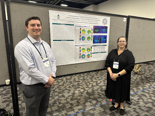 OSIV students, Corbin Lill & Rebecca McNeil