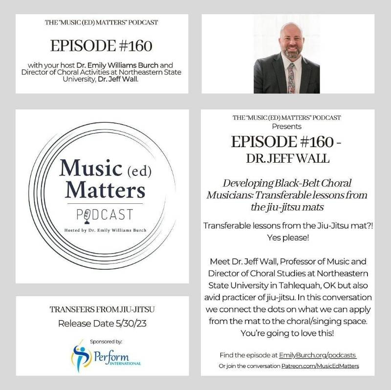 Dr. Wall Podcast Promo from The Music (ed) Matters Podcast Episode #160