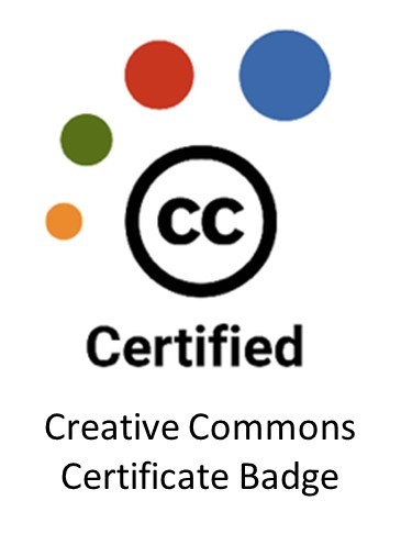 Creative Commons Certificate Badge