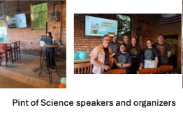Pint of Science speakers and organizers