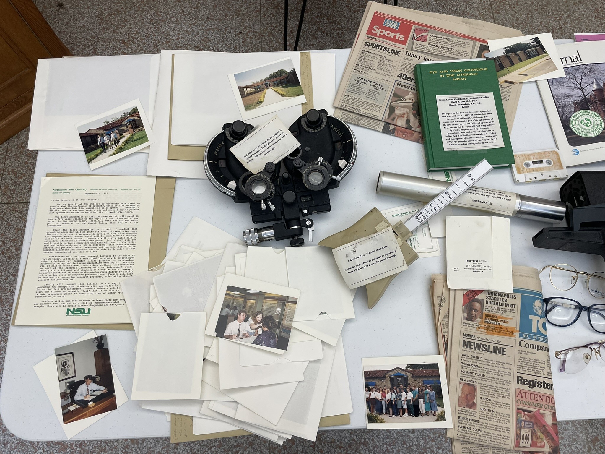 2003 time capsule contents.