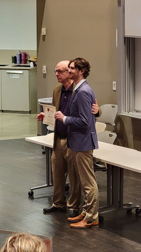 Matt Girard received the first place among all undergraduate students in the biology category at Arkansas INBRE conference.