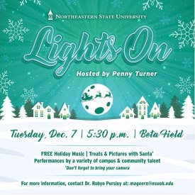 NSU Lights On hosted by Penny Turner event poster
