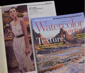 Watercolor Artist magazine cover