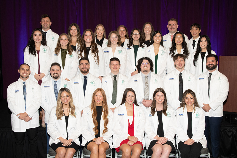 Class of 2027 White Coat Ceremony Students