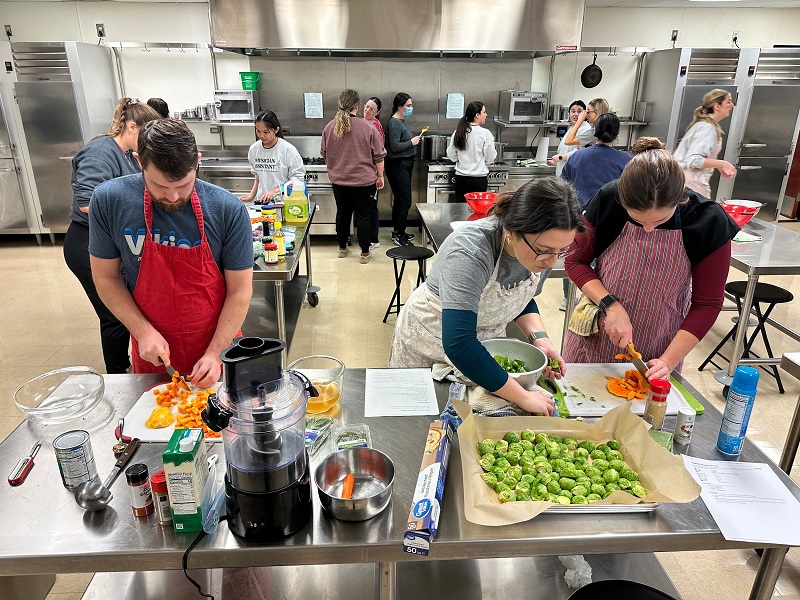 Students Cooking