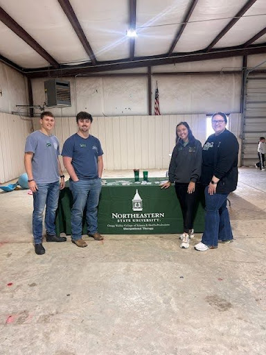 Pictured (left to right) are Cory Rodgers, Bryson Crawley, Triniti Scott, and Skylar Gordon.