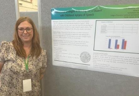 Jennie Blankenship at Oklahoma Research Day