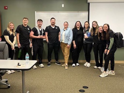 Pictured (left to right) are Makenzie Mashburn, Cory Rodgers, Bryson Crawley, Clayton Mosley, Laura McDonald, Skylar Gordon, Lexy Walters, Rachel Eggleston, Ashley White, and Triniti Scott.