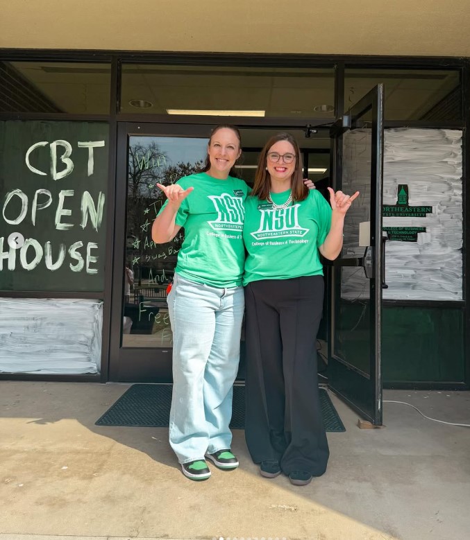 CBT faculty members Drs. Kim Cuellar and Megan Weinkauf CBT faculty members Drs. Kim Cuellar and Megan Weinkauf