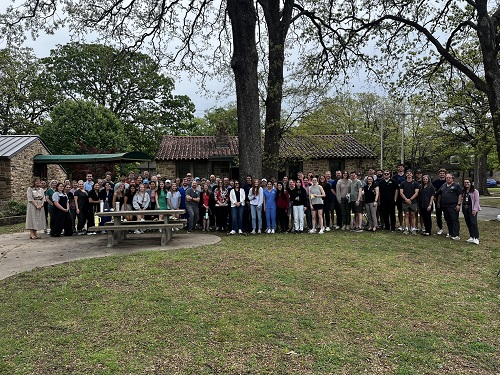 Faculty, Staff and students at Lunch with the Deans