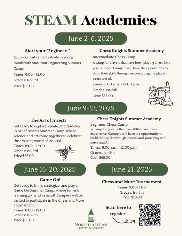 Steam Academics Flier