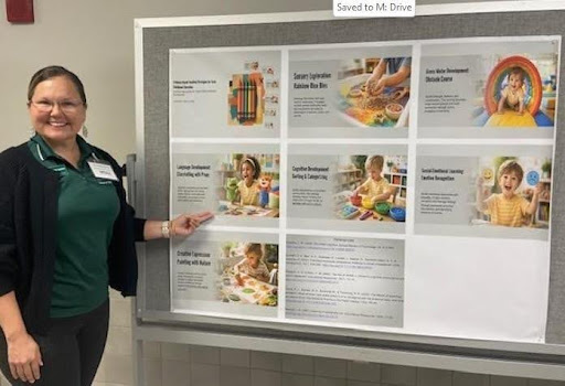 Dr. Christine Gleason (Teacher Education) presented "Evidence-Based Teaching Strategies for Early Childhood Education,” co-authored with Dr. Jodi Legnon (Early Childhood Education), at the RMERA conference.