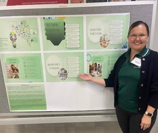 Dr. Christine Gleason (Teacher Education) presented “Supporting Students with Autism: Creating an Inclusive Classroom Environment," co-authored with Dr. Jodi Legnon (Early Childhood Education), at the RMERA conference.