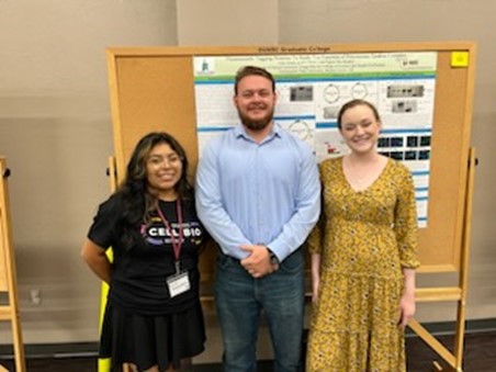 Stephanie, Will, and Julia attended the OUHSC Cell Biology symposium.