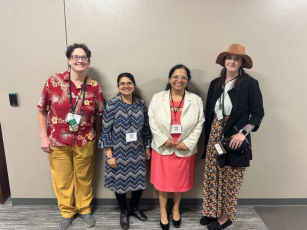 Drs. Petrik, Iyer, Das-Bradoo and Olson from the Department of Biological Sciences participated at the Oklahoma Academy of Sciences held at University of Oklahoma Health Sciences Center 