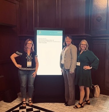Ms. Jennie Blankenship, Dr. Tobi Thompson, and Dr. Ingrid Massey
