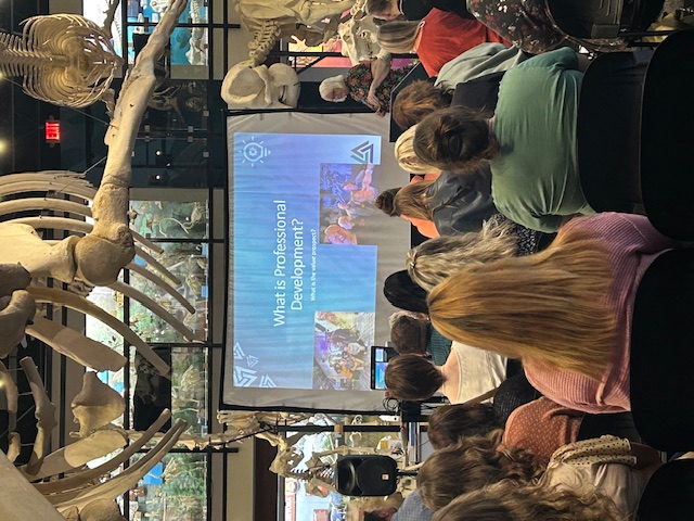 Lecture in the Osteopathic main hall