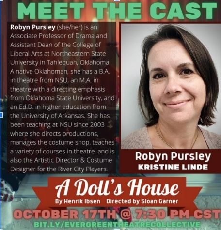 Meet the cast Robyn Pursley as Kristine Linde in A Doll's House