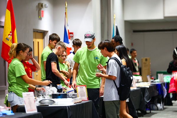 Students at World Fair