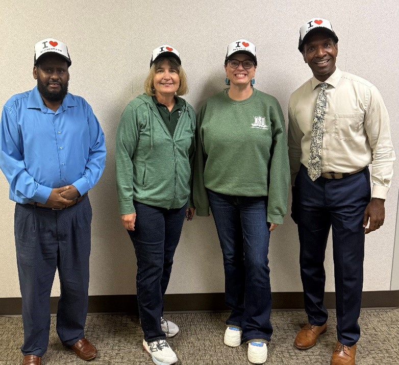 Dr. Ahmed, Dr. Feltham, Dr. Weinkauf, and Dr. Akpan (CBT Accounting faculty)