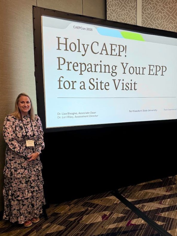 Dr. Lisa Bisogno presented at the CAEPCon Conference