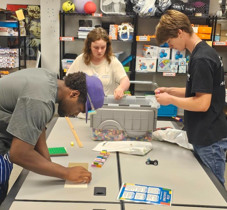 Bristow High School students explored the RCTE and STEAM labs