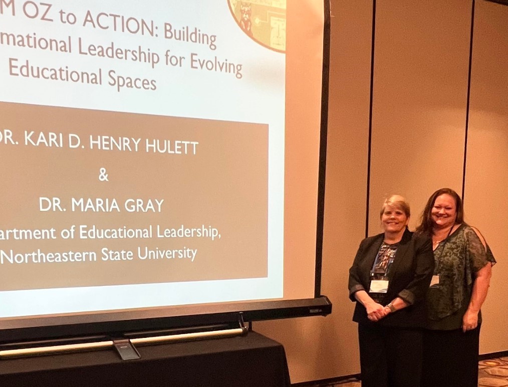 Dr. Kari Henry Hulett and Dr. Maria Gray presented at the TECSCU Annual Conference
