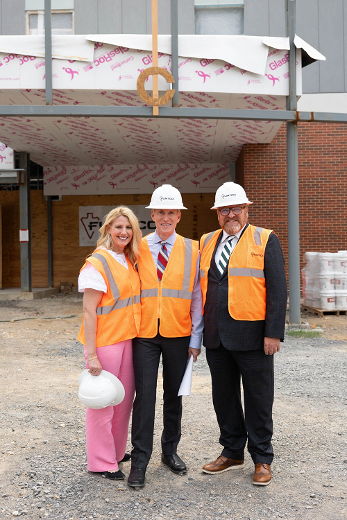 Senator & Mrs. James Lankford with President Rodney Hanley