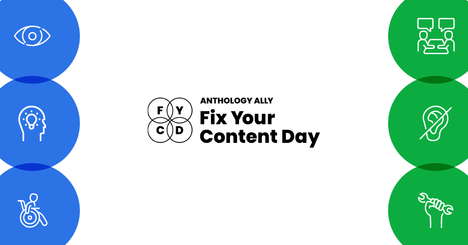 Anthology Ally Fix Your Content Day Anthology Ally Fix Your Content Day